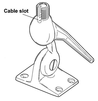 RATCHET MOUNT SS FOUR WAY